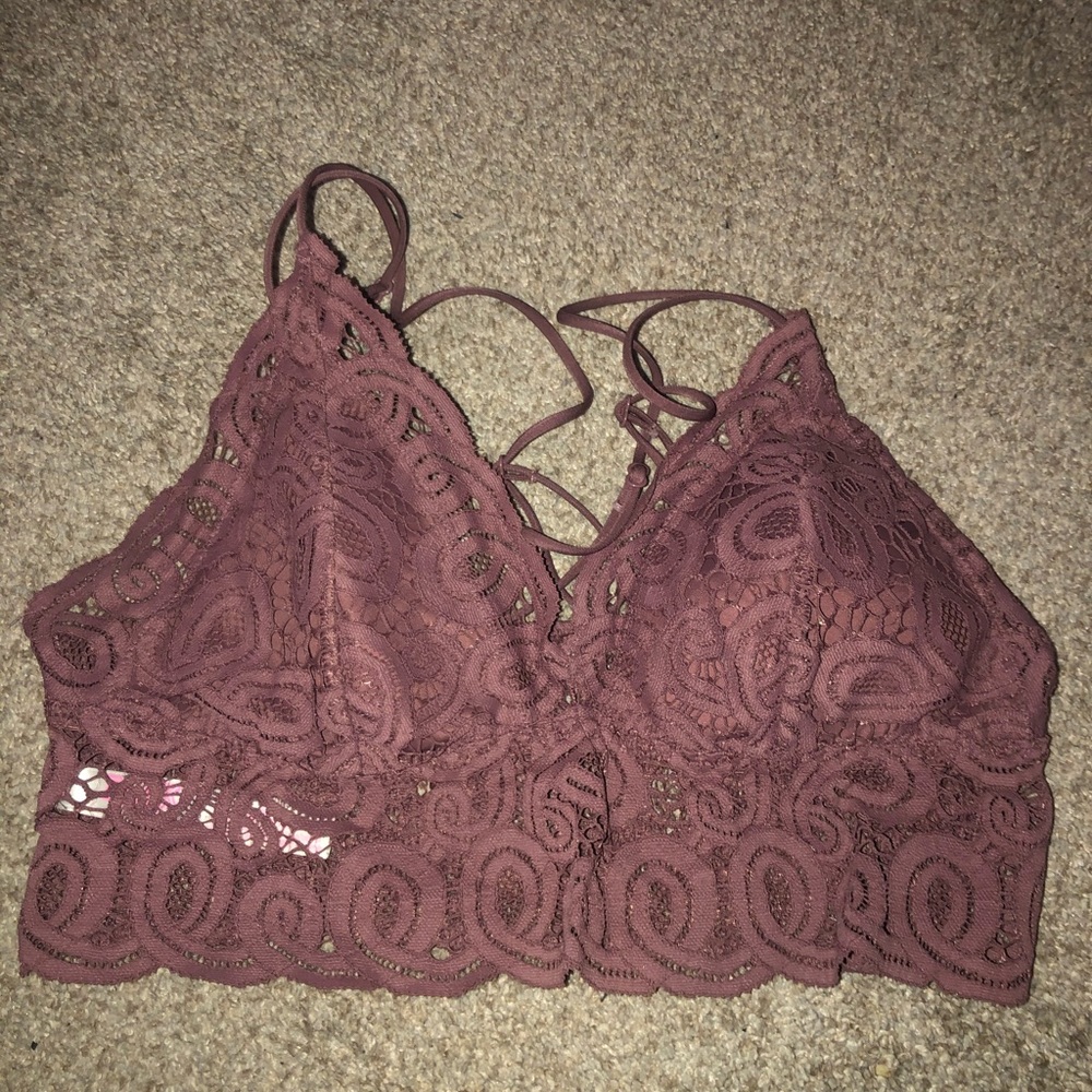 Dark Pink Bralette